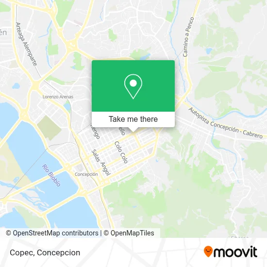 Copec map