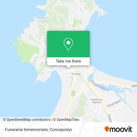 Funeraria Inmemoriam map