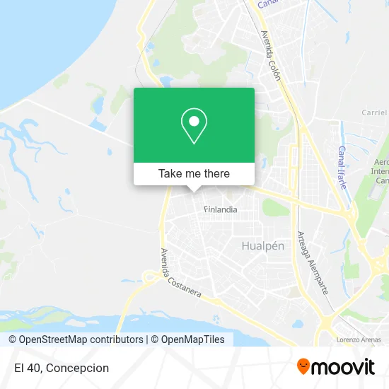 El 40 map