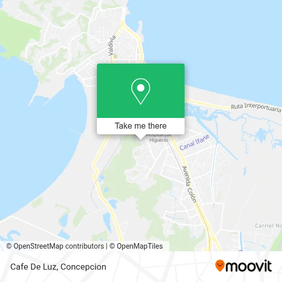 Cafe De Luz map