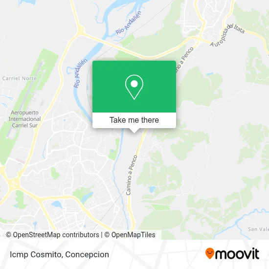 Icmp Cosmito map