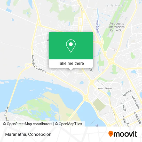 Maranatha map