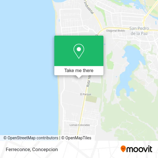 Ferreconce map