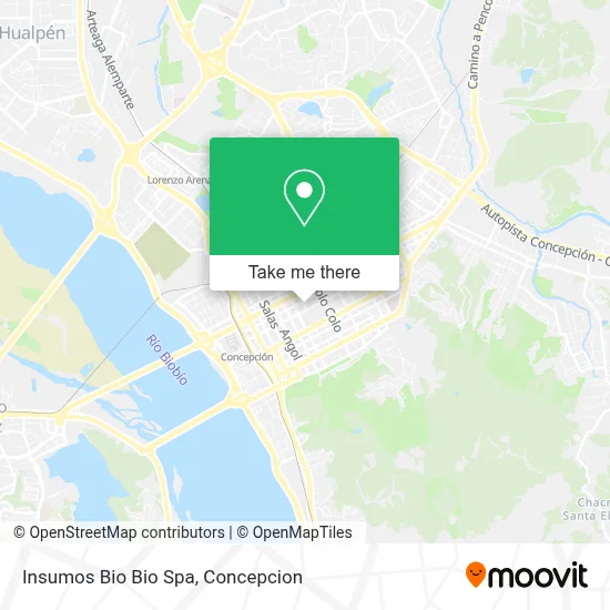 Insumos Bio Bio Spa map
