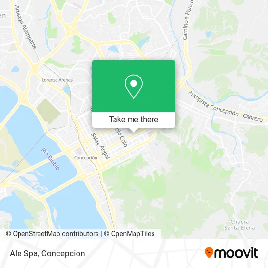 Ale Spa map