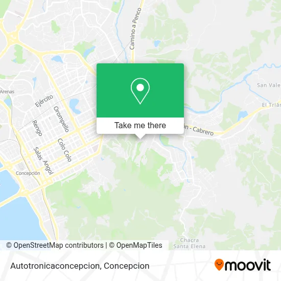 Autotronicaconcepcion map