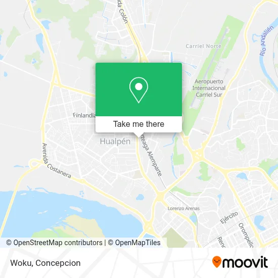 Woku map