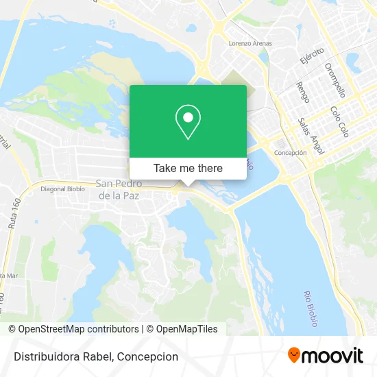 Distribuidora Rabel map