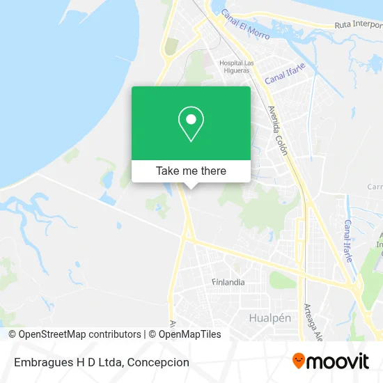 Embragues H D Ltda map