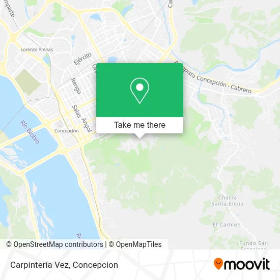 Carpintería Vez map