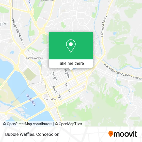 Bubble Waffles map