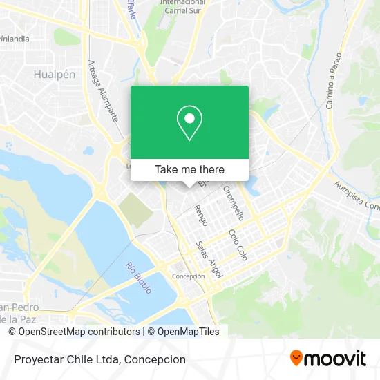 Proyectar Chile Ltda map