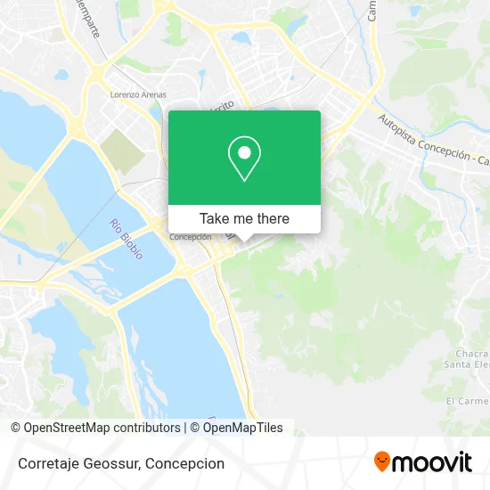 Corretaje Geossur map