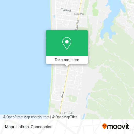 Mapu Lafken map