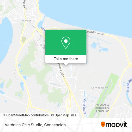 Verónica Chic Studio map