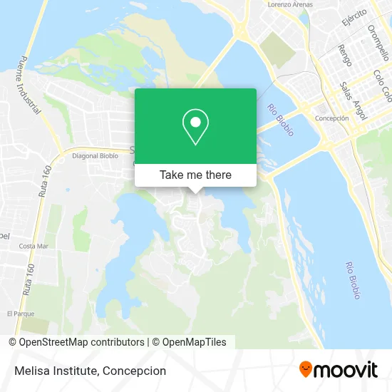 Melisa Institute map