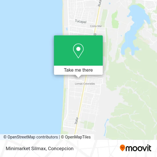 Minimarket Silmax map