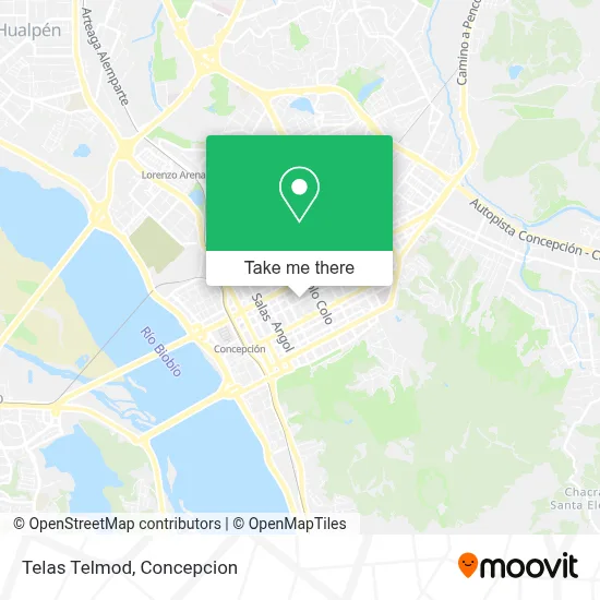 Telas Telmod map