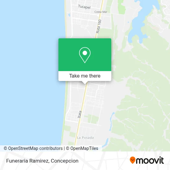 Funeraria Ramirez map