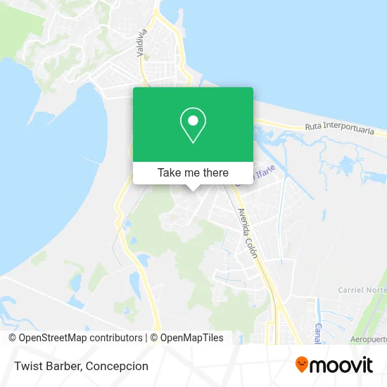 Twist Barber map