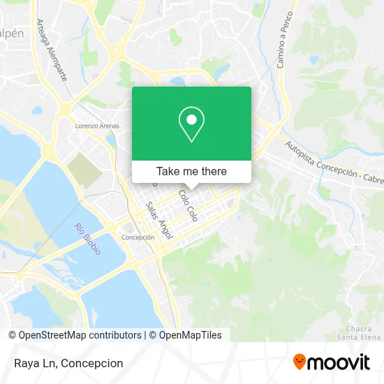 Raya Ln map