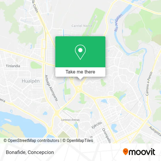 Bonafide map