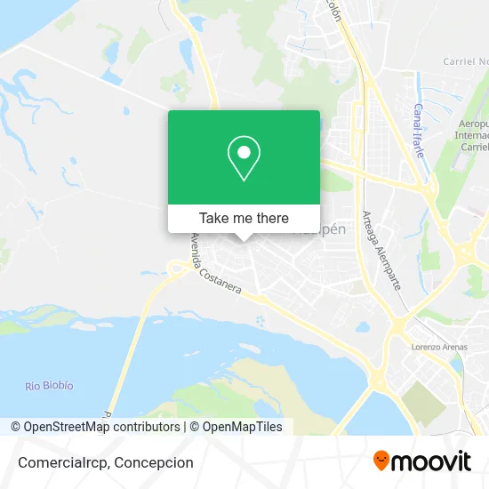 Comercialrcp map