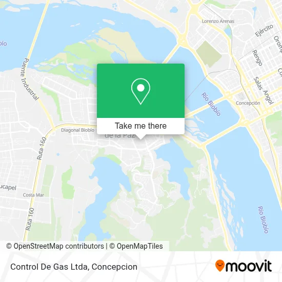 Control De Gas Ltda map