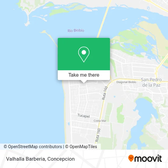 Valhalla Barberia map