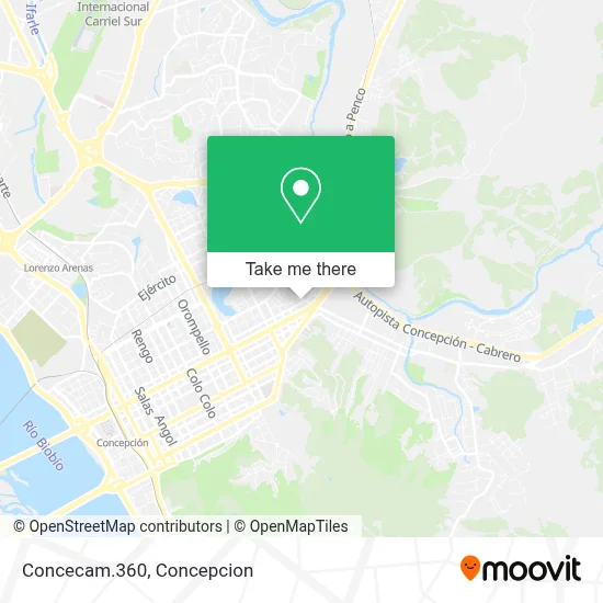Concecam.360 map