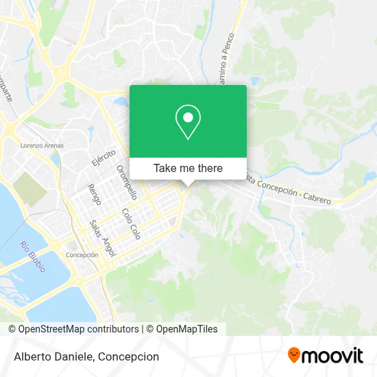 Alberto Daniele map