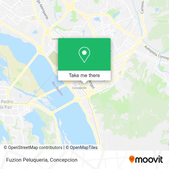 Fuzion Peluquería map