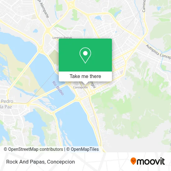 Rock And Papas map