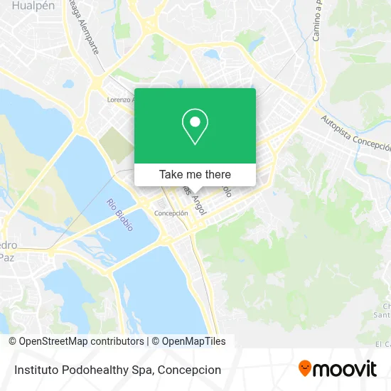 Instituto Podohealthy Spa map