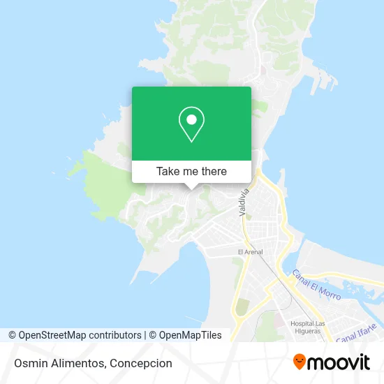 Osmin Alimentos map