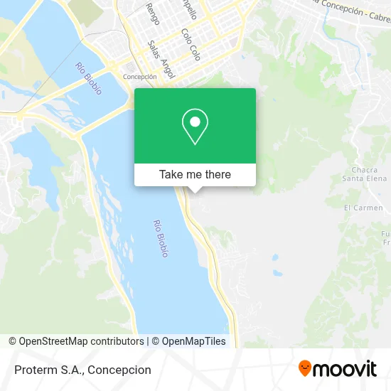 Proterm S.A. map