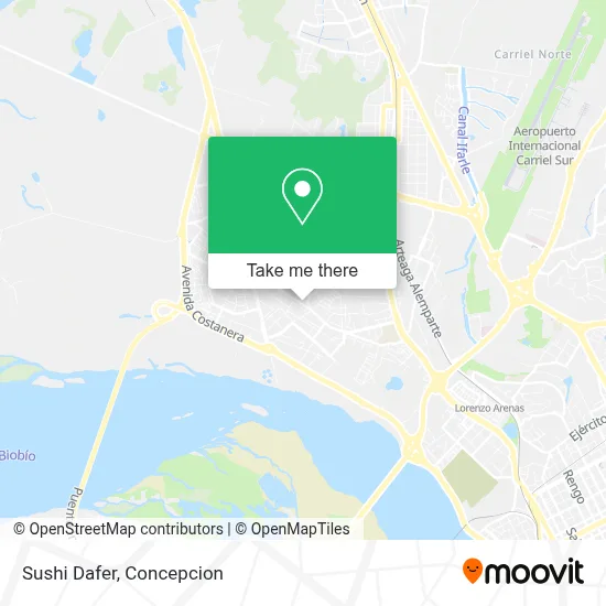 Sushi Dafer map