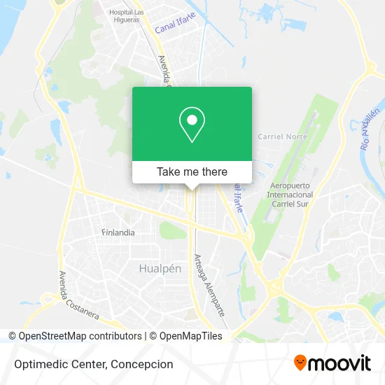 Optimedic Center map