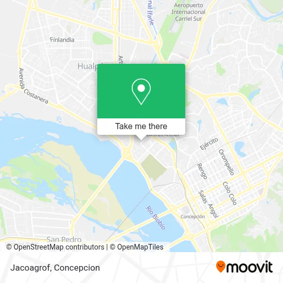 Jacoagrof map