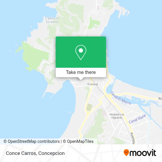 Conce Carros map