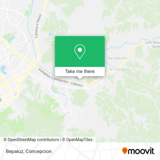 Bepaluz map