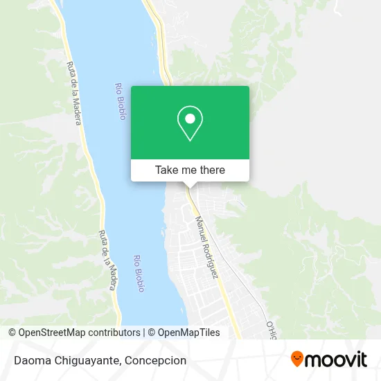 Daoma Chiguayante map