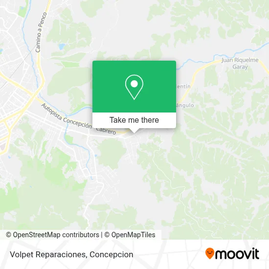 Volpet Reparaciones map
