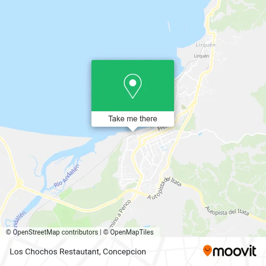 Los Chochos Restautant map