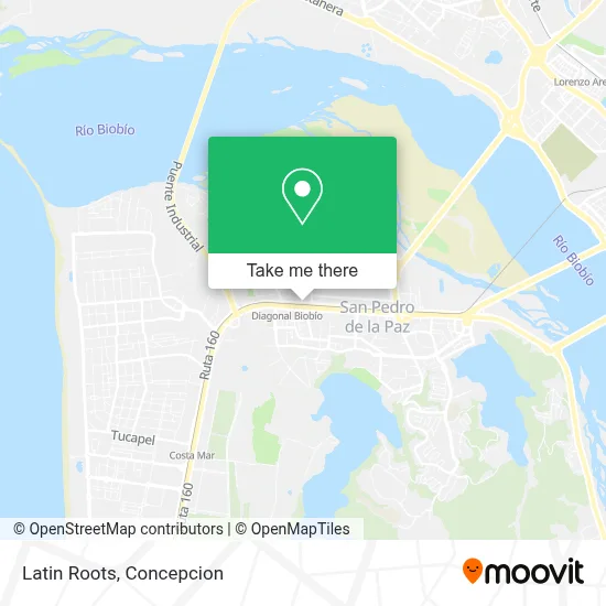 Raíces Latinas map