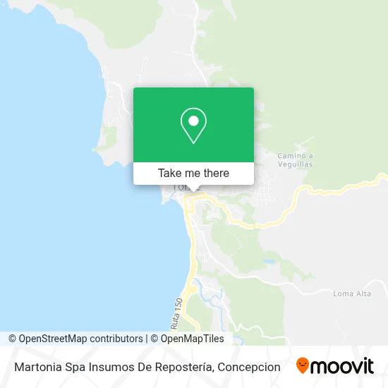 Martonia Spa Insumos De Repostería map