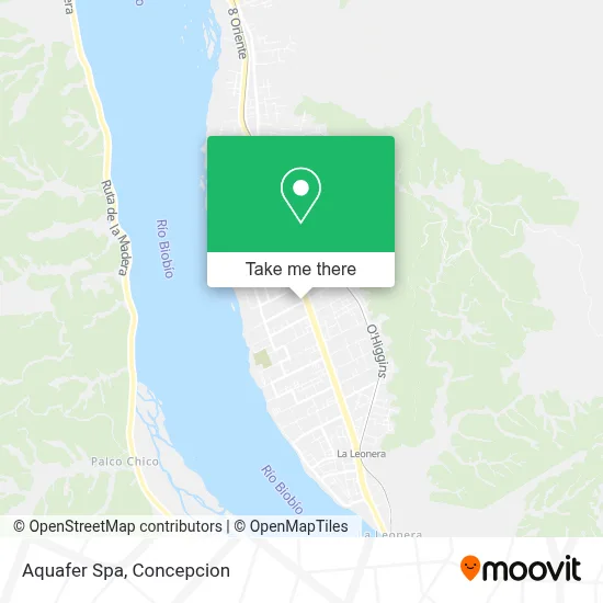Aquafer Spa map