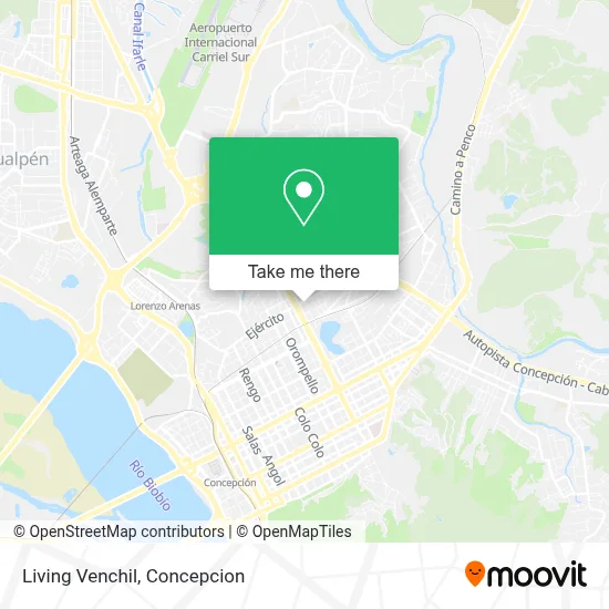 Living Venchil map