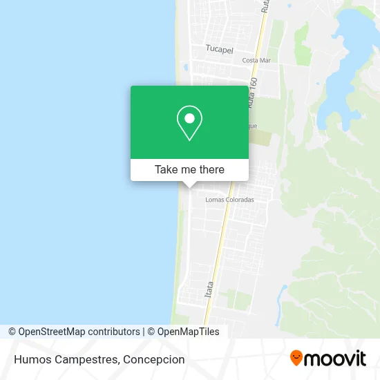 Humos Campestres map