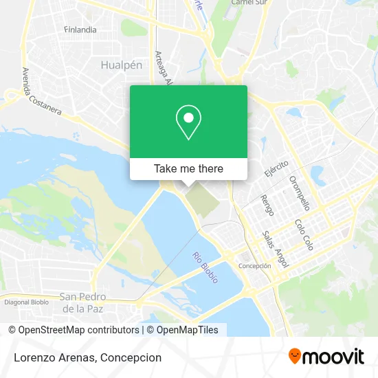Lorenzo Arenas map
